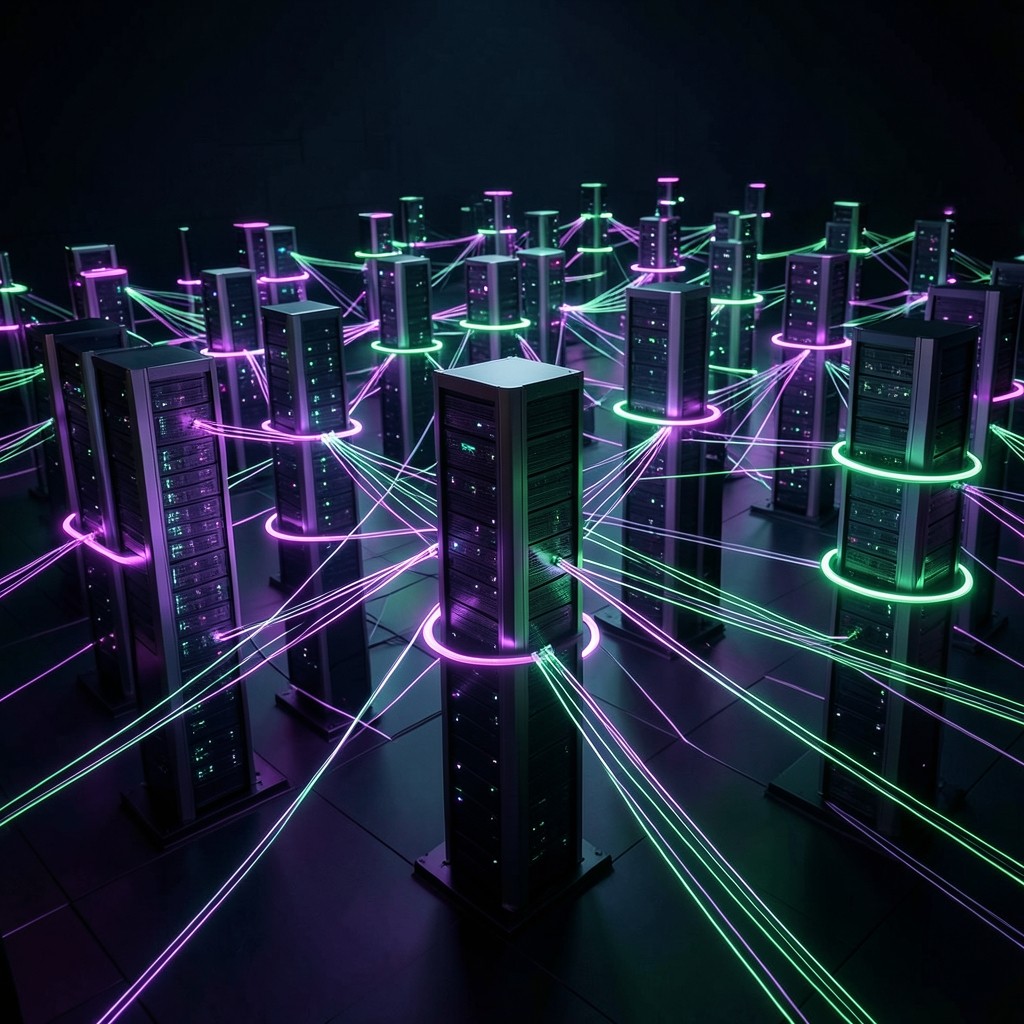 Distributed validator cluster in high-speed network